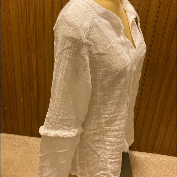 Boho Style, White Top - Picture 5 of 8